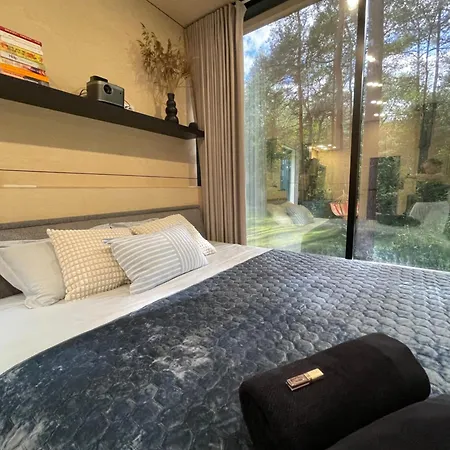 Holiday home Telise Tinyone Is A Modern Forest With A Cozy Hot Tub