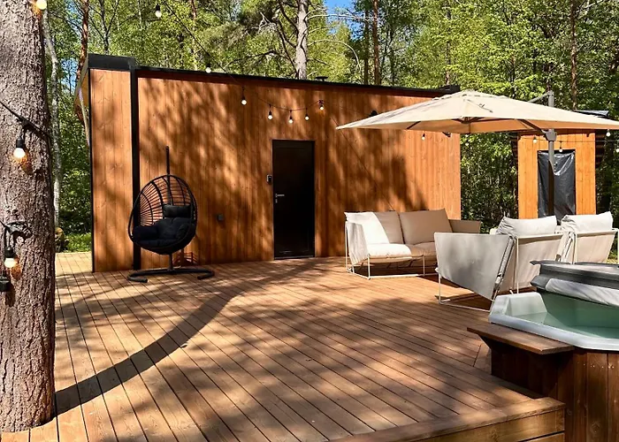 Telise Tinyone - Modern Forest Escape With Private Hot Tub Casa vacanze Voola